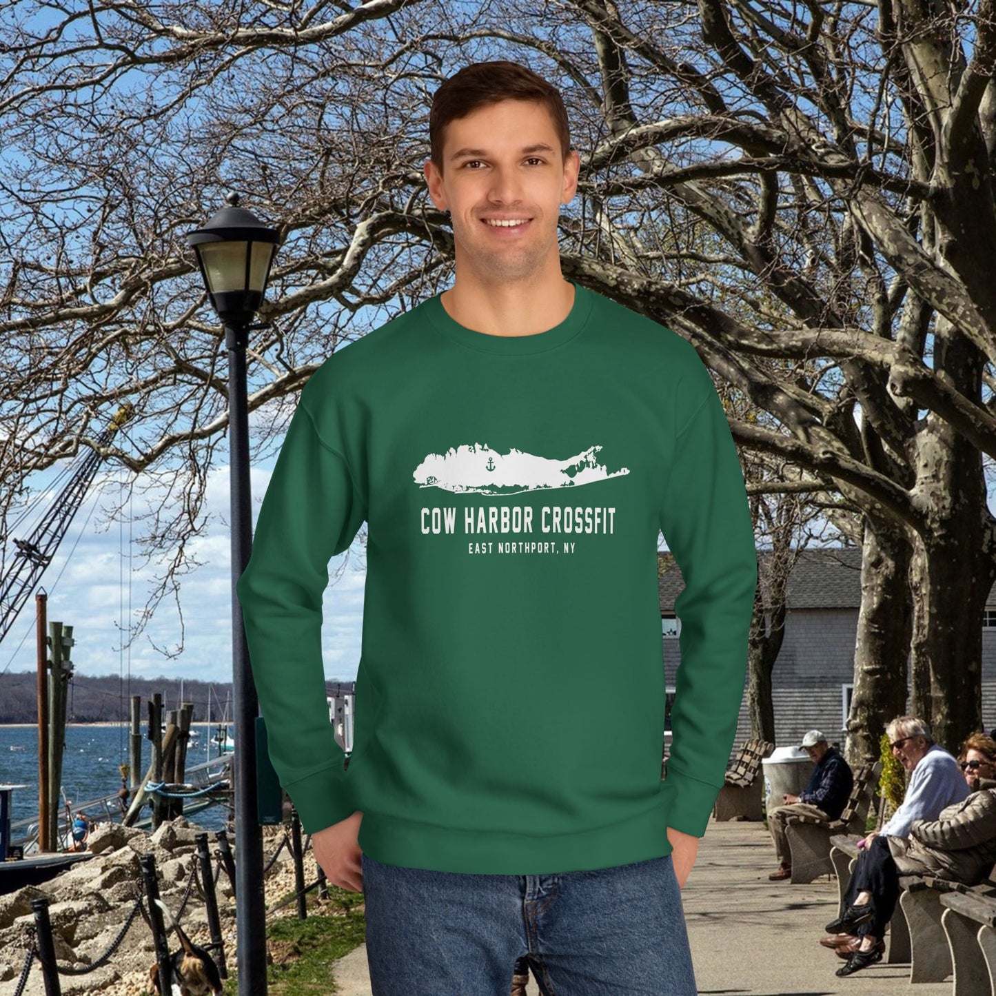 Harbor Island Crew Sweatshirt