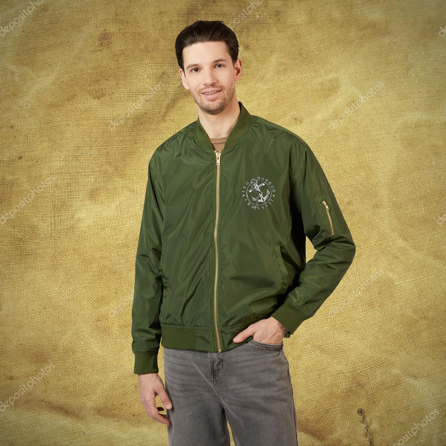 Embroidered CHCF Bomber Jacket