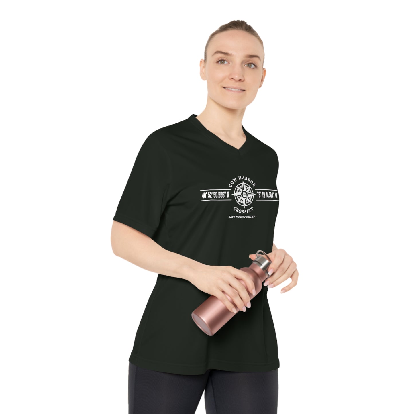 Women's CHCF Run Club Performance V-Neck