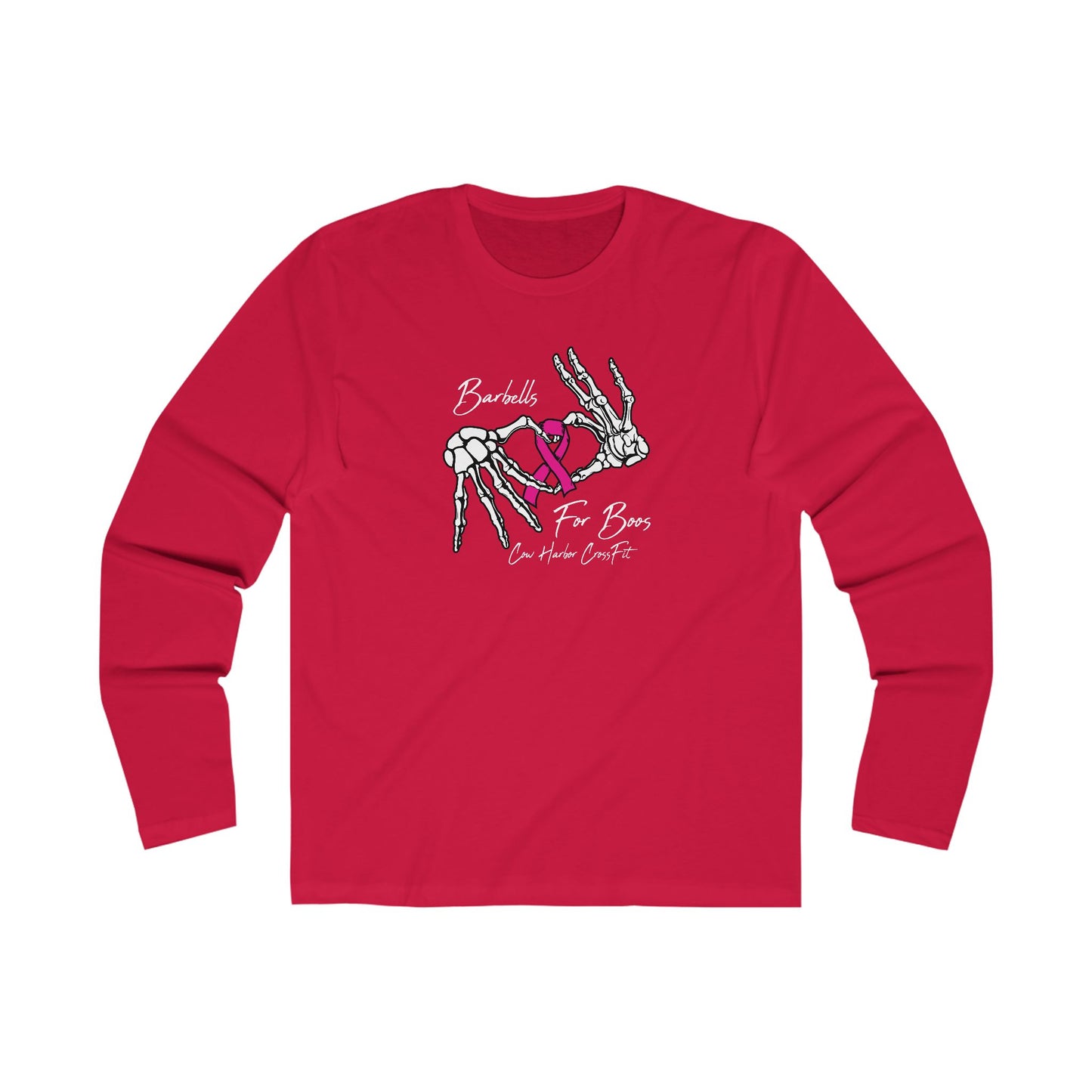 Barbells For Boos Long Sleeve Ribbon Tee 2025