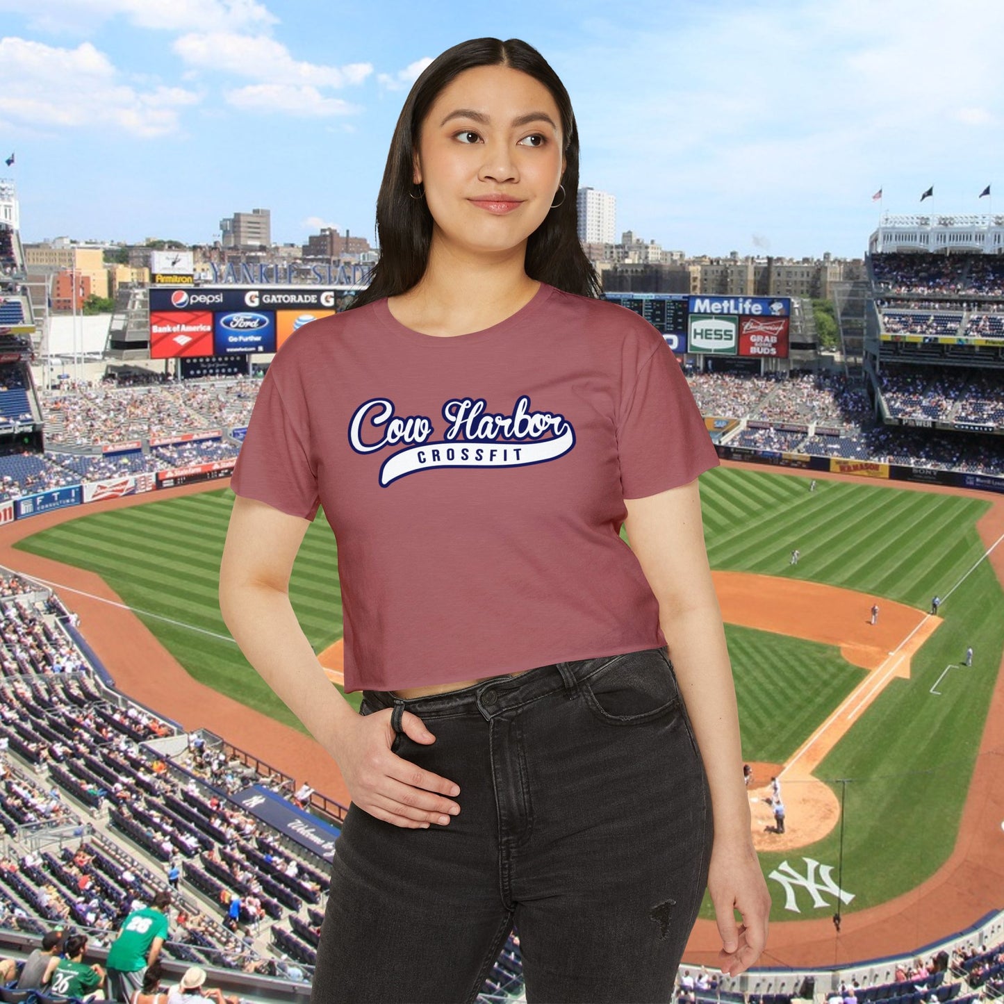 The Homerun Womens Crop