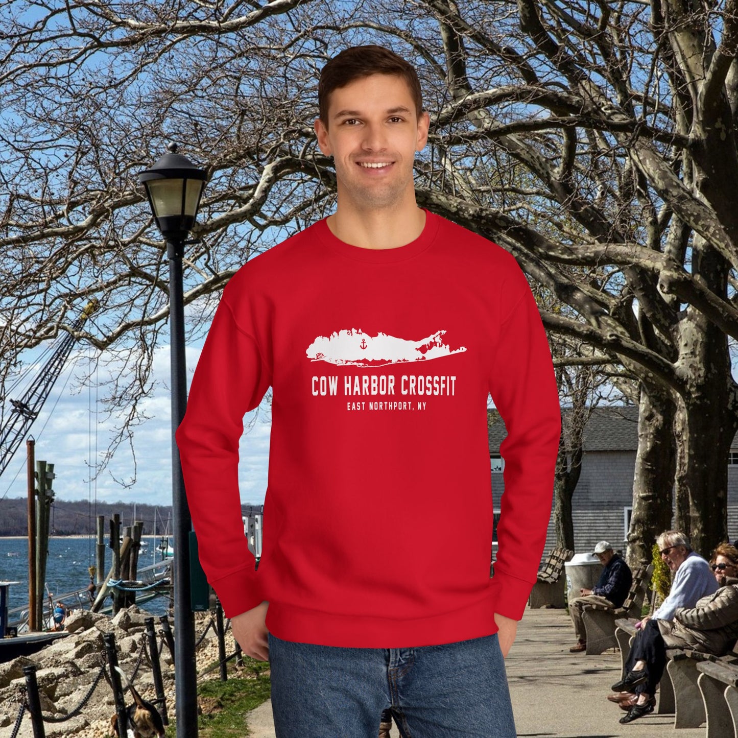 Harbor Island Crew Sweatshirt
