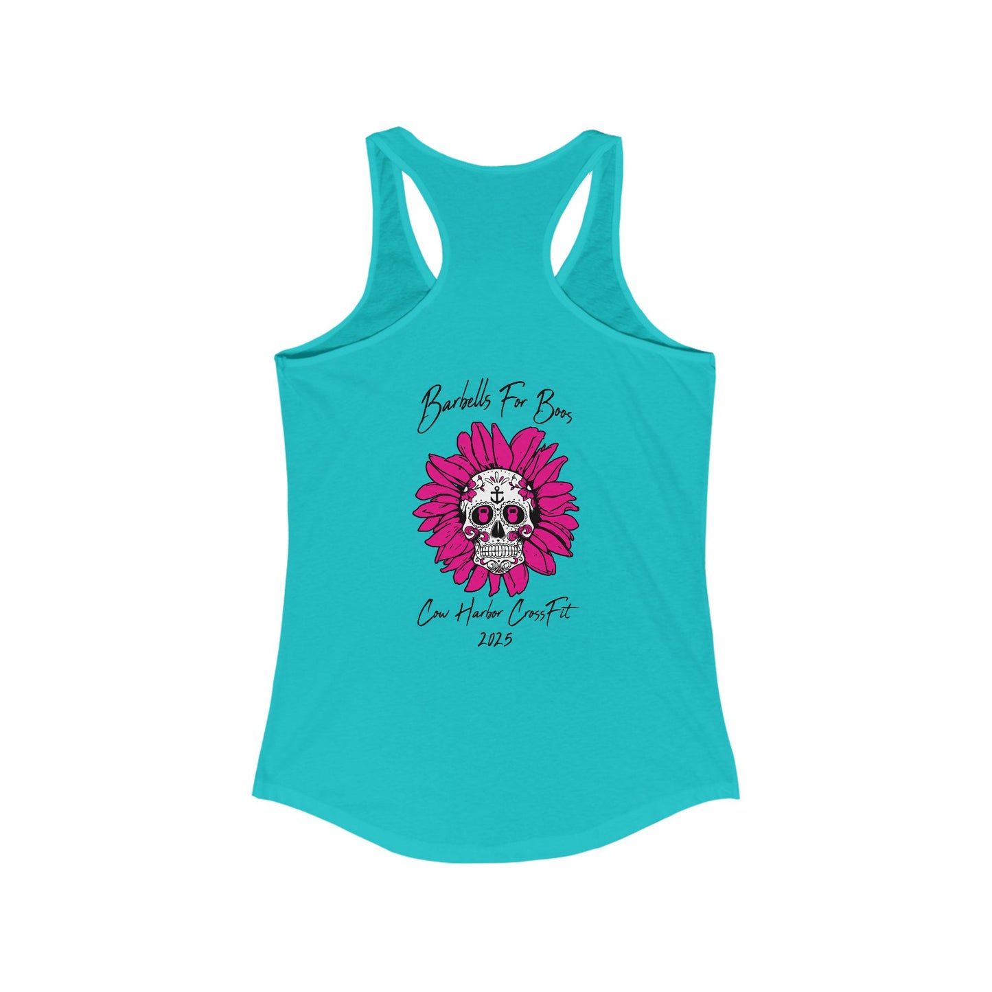 Barbells for Boos Racerback 2025