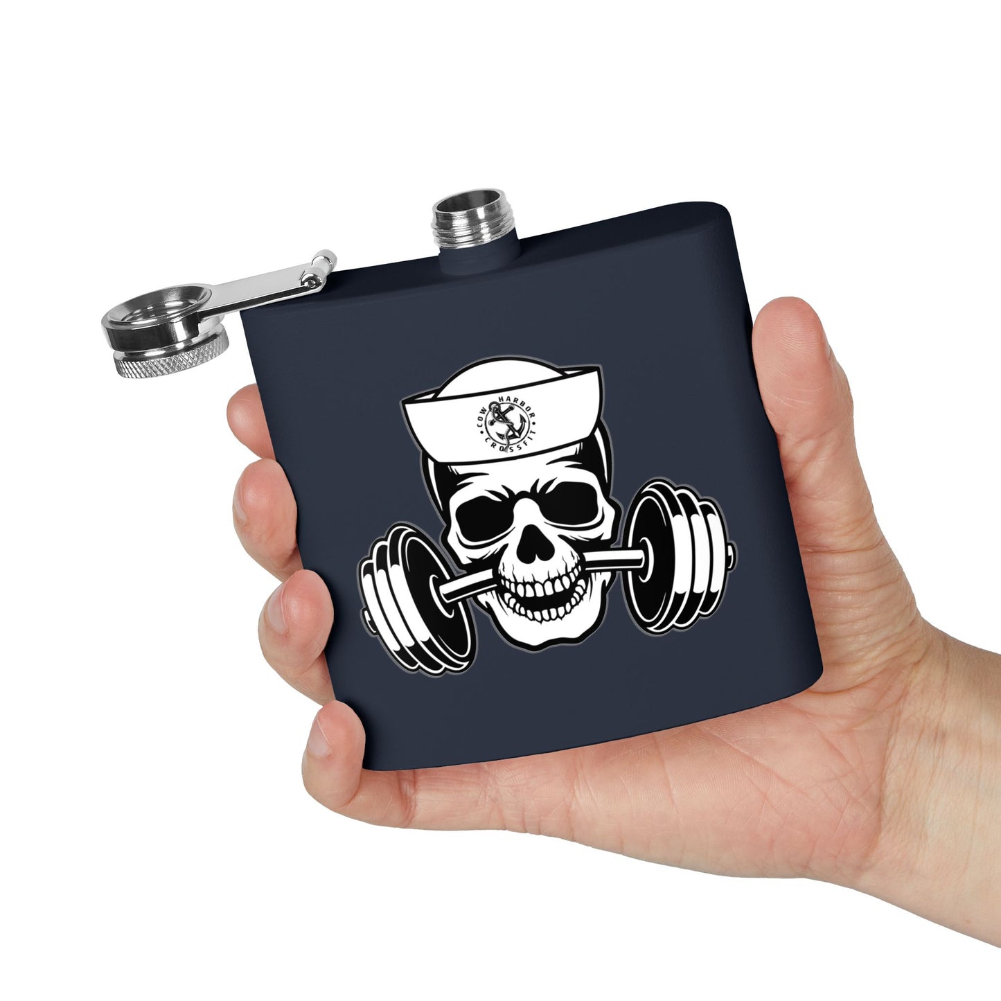 CHCF Stainless Steel Skull Flask
