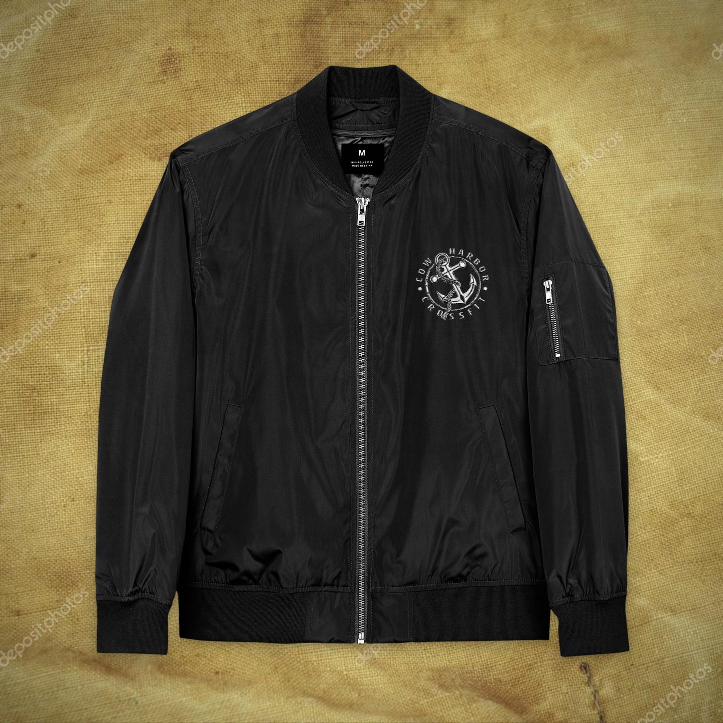 Embroidered CHCF Bomber Jacket