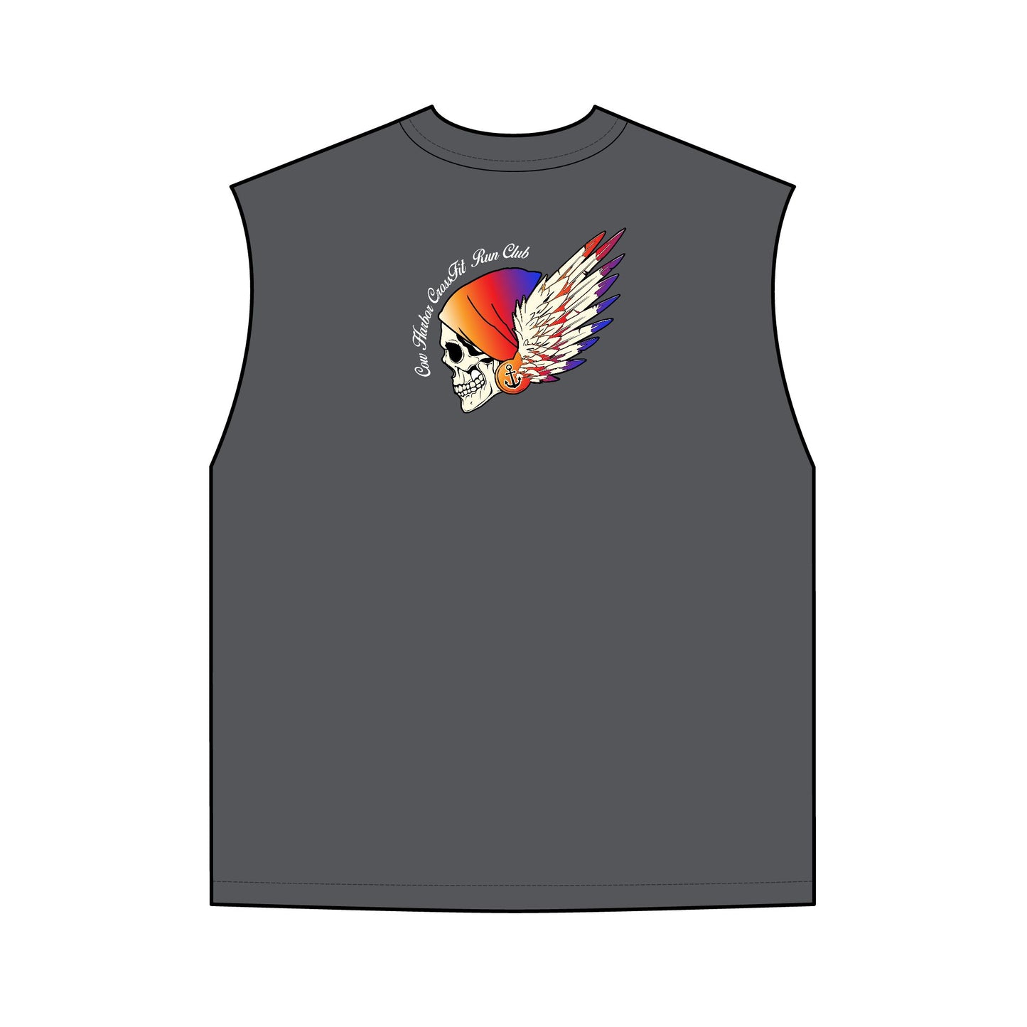 Run Club Vintage Graphic Tank Top