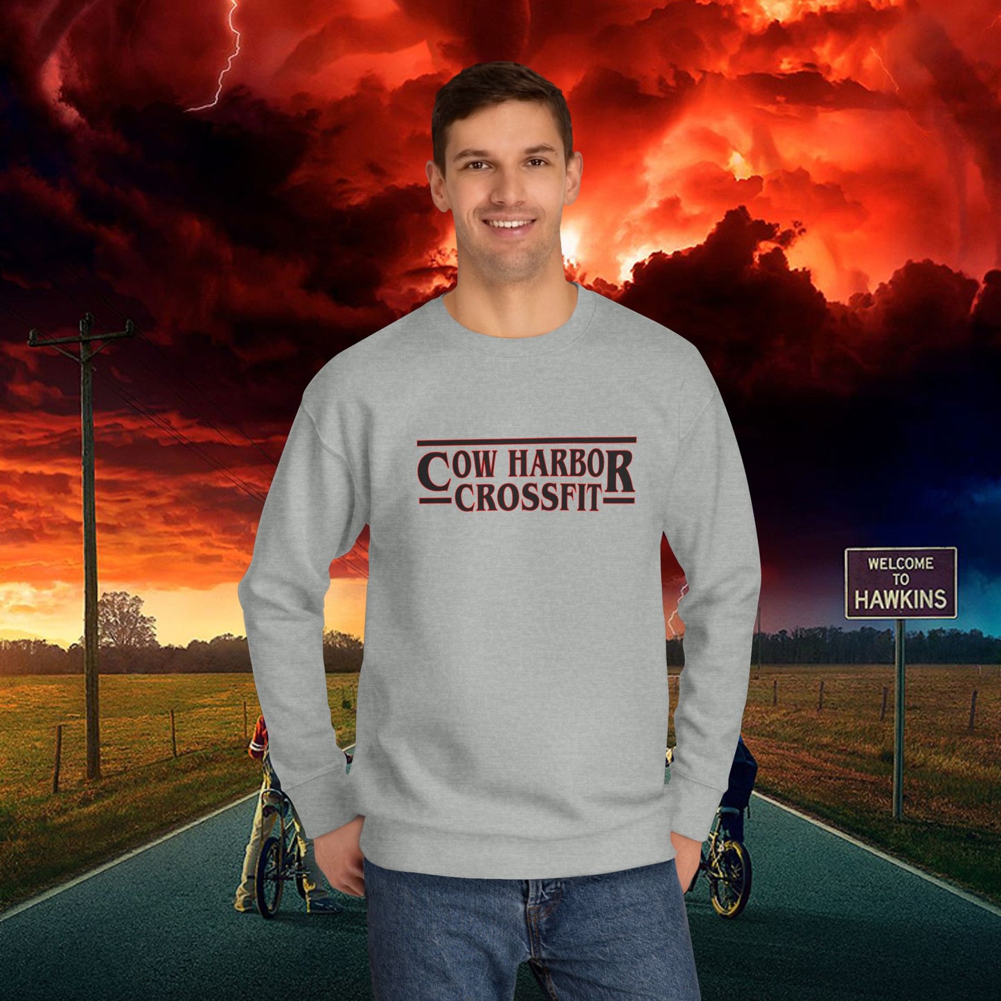 Harbor Things Crewneck Sweatshirt