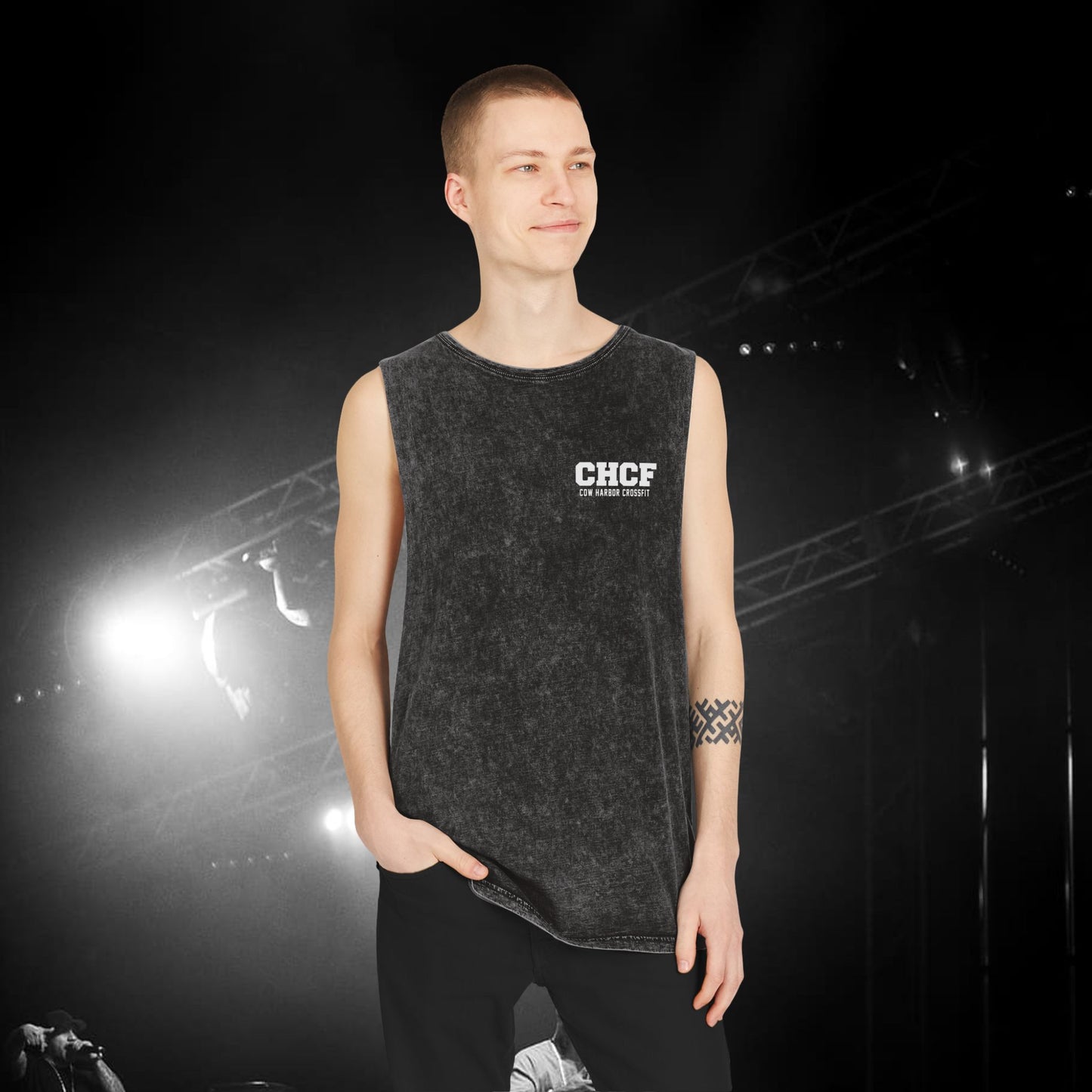 Lift Off Stonewash Tank Top