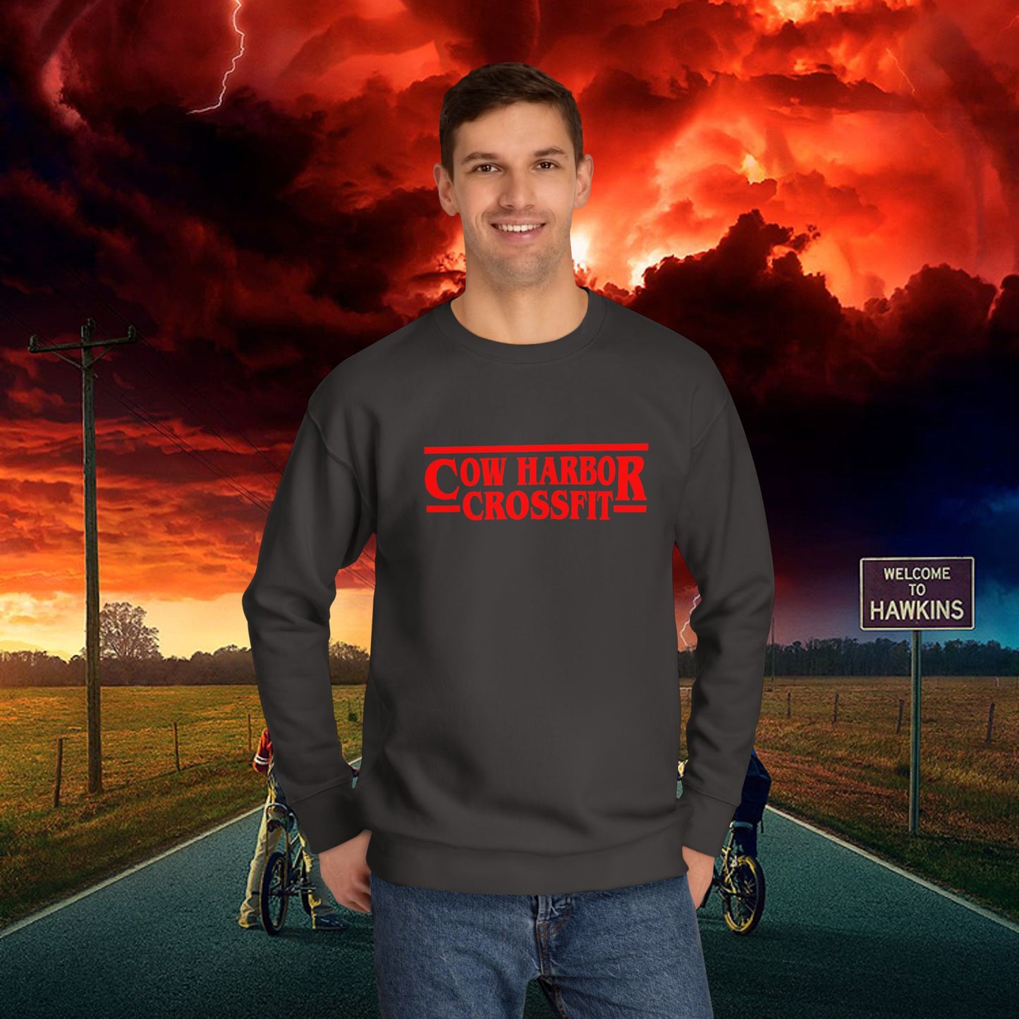 Harbor Things Crewneck Sweatshirt