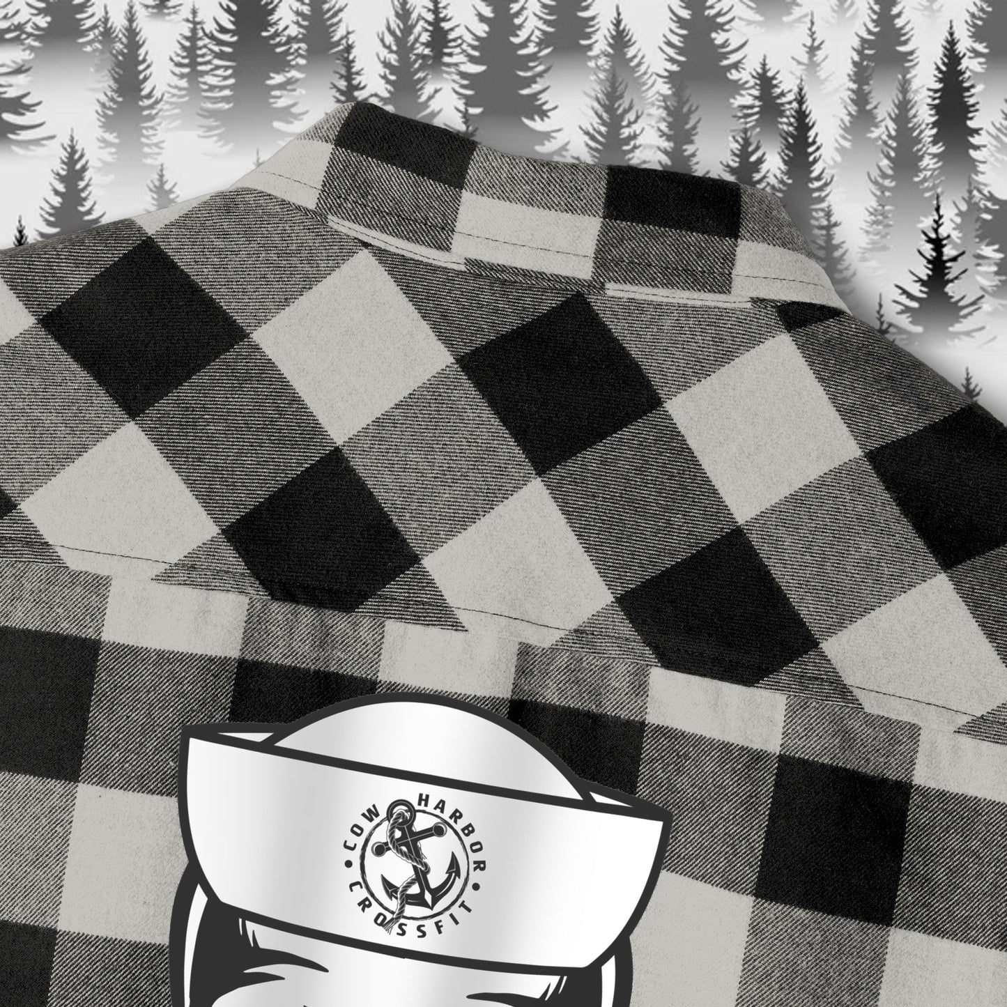 CHCF Skull Flannel