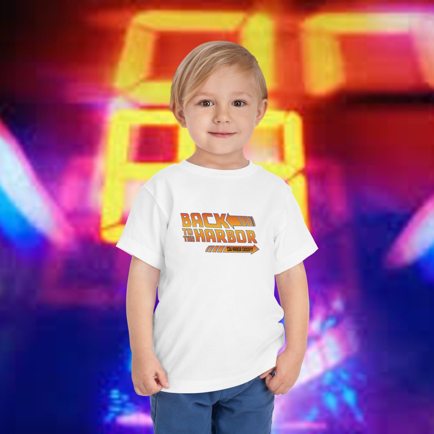 Retro Toddler Tee - Back to the Harbor
