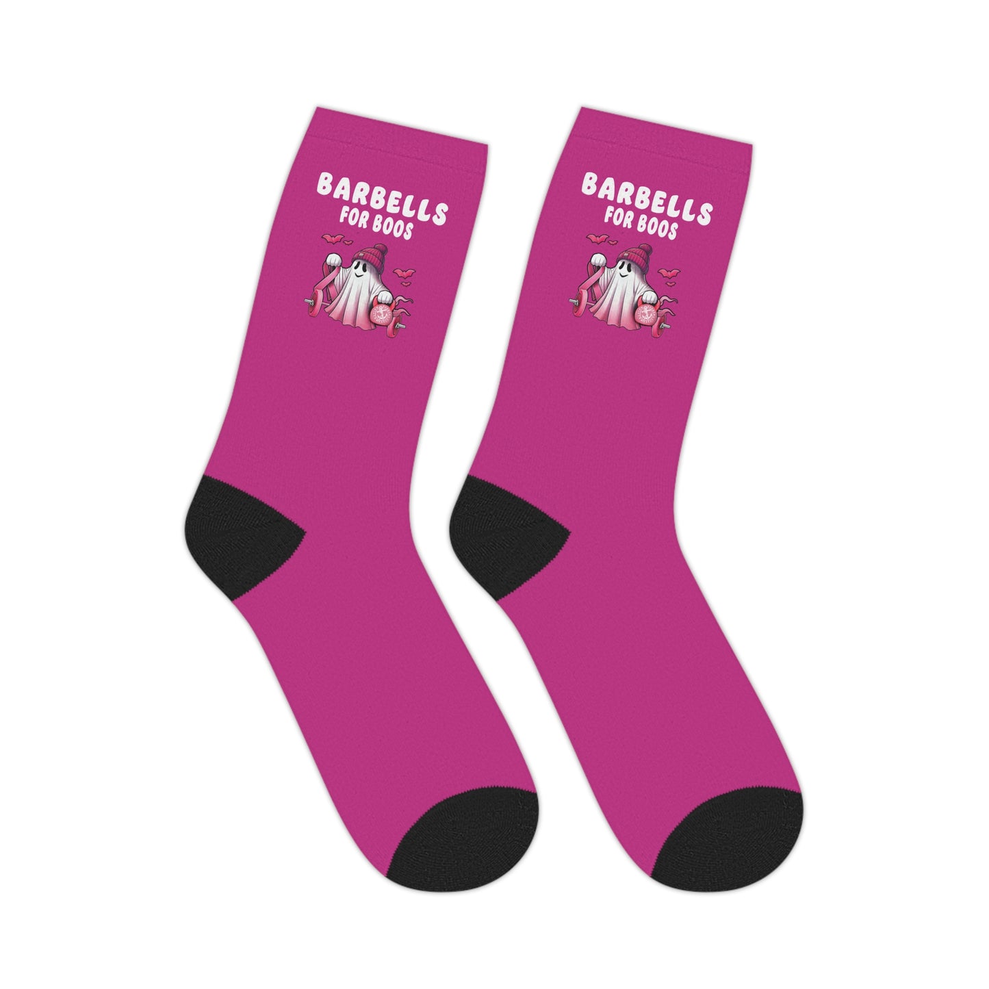 Barbells For Boos Mid-length Socks