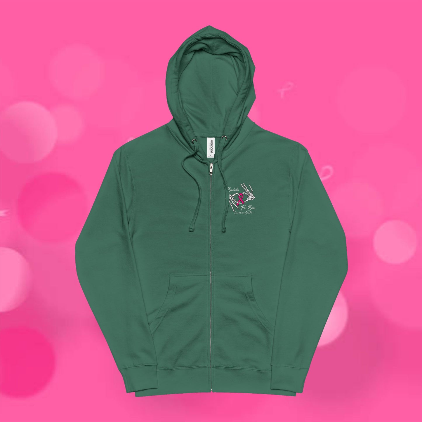 Barbells for Boos Skull Zip Up 2025