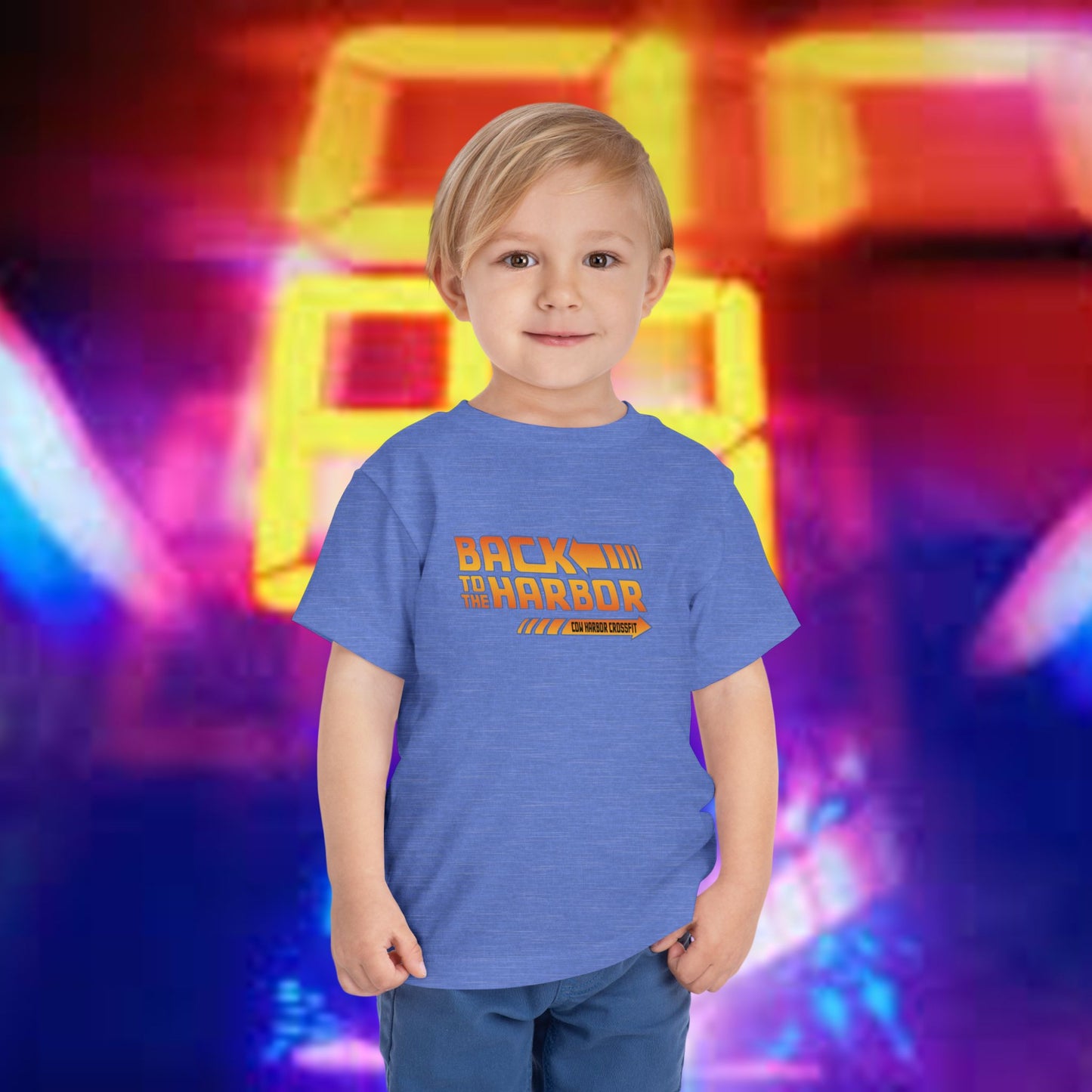 Retro Toddler Tee - Back to the Harbor