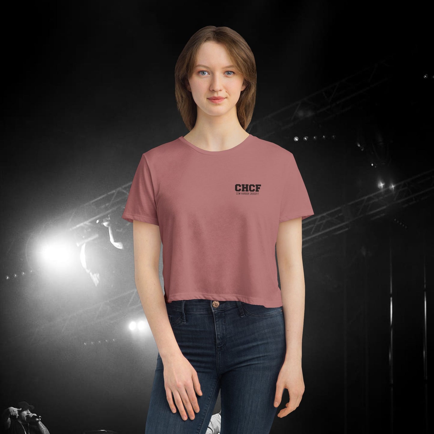 Lift Off Women's Flowy Cropped Tee