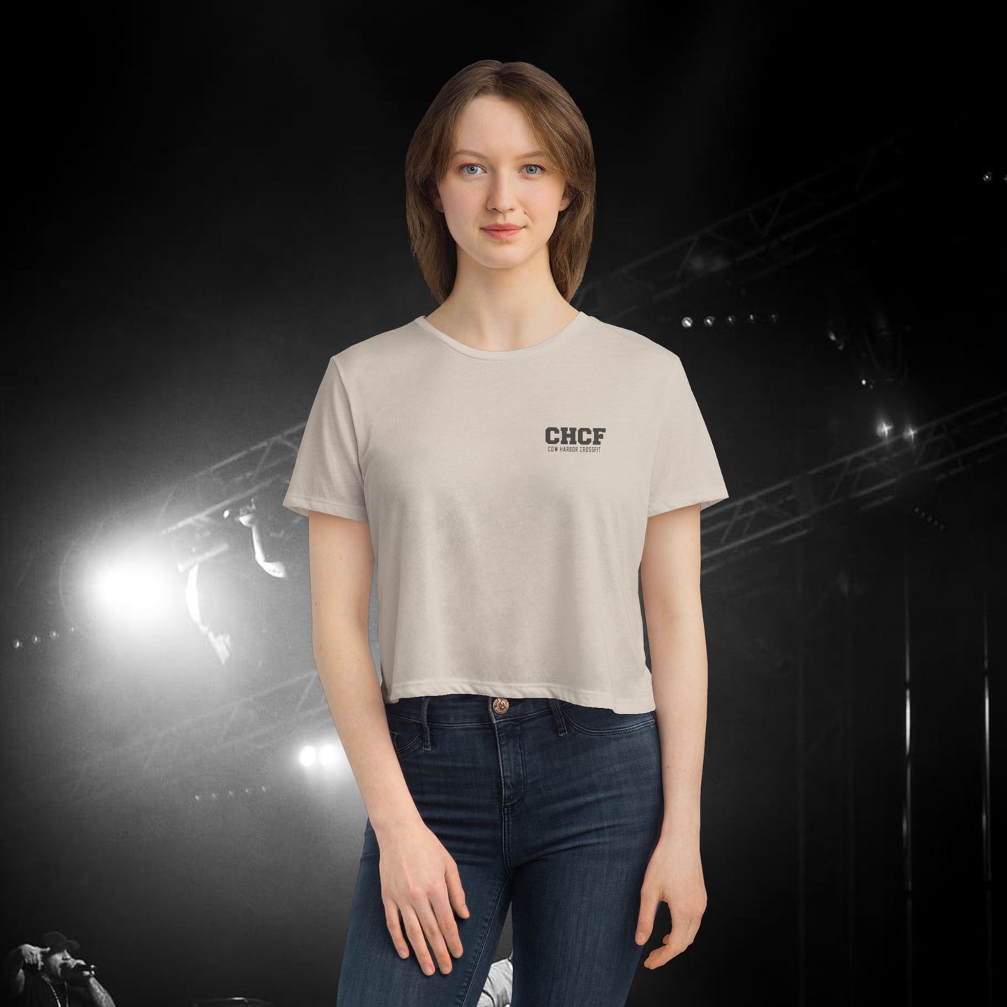 Lift Off Women's Flowy Cropped Tee