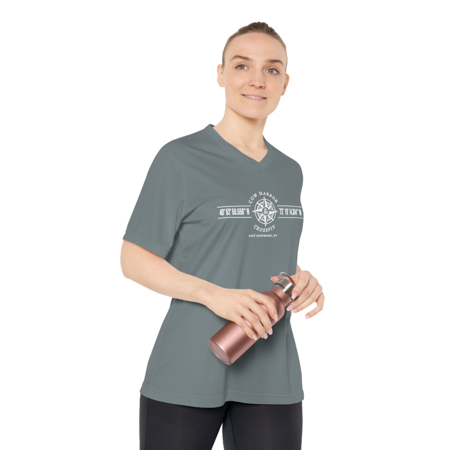 Women's CHCF Run Club Performance V-Neck