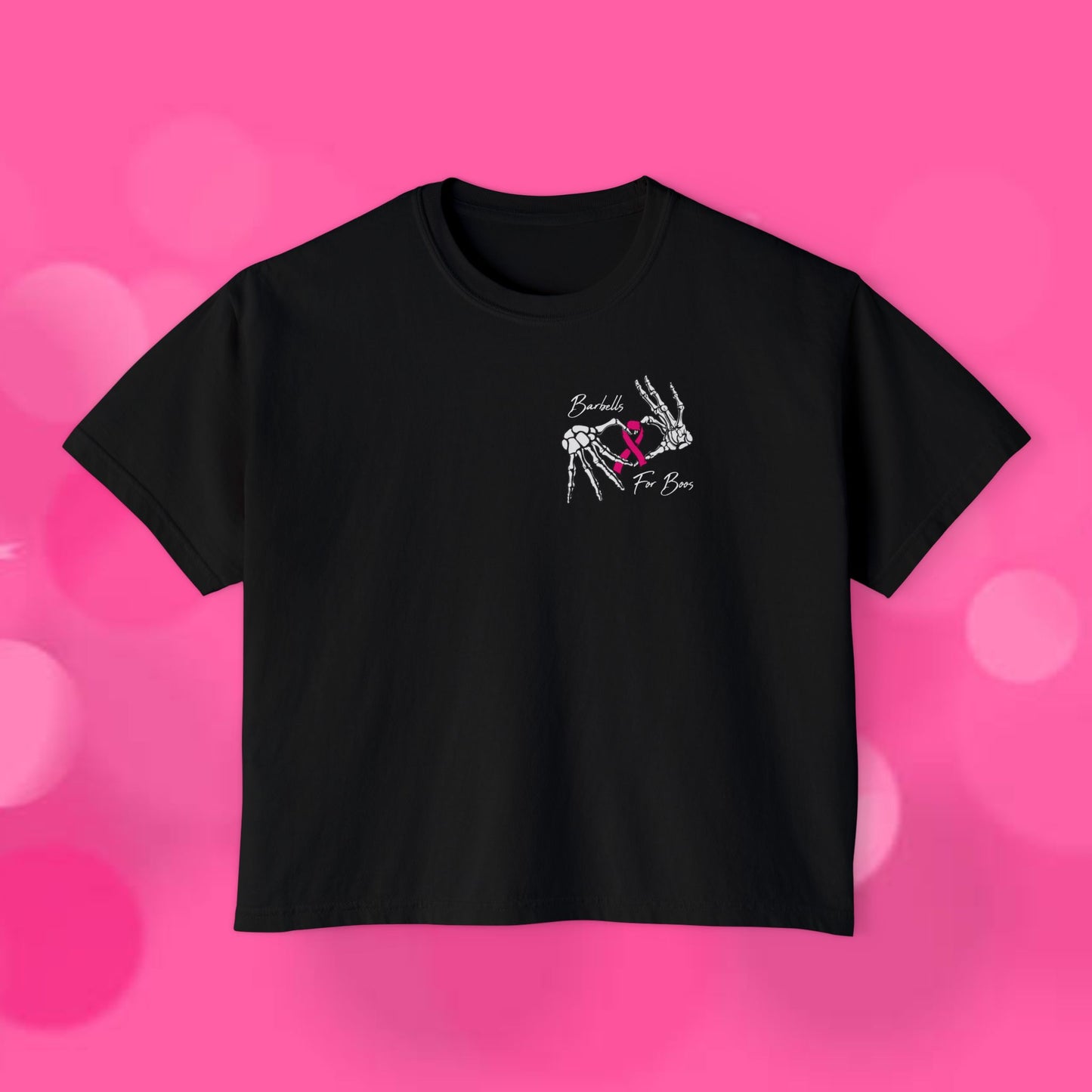 Barbells for Boos Women's Boxy Tee 2025
