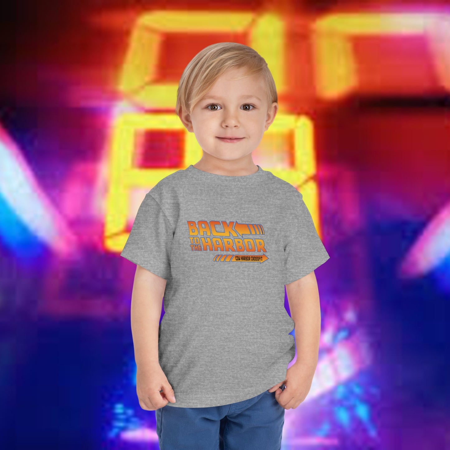 Retro Toddler Tee - Back to the Harbor