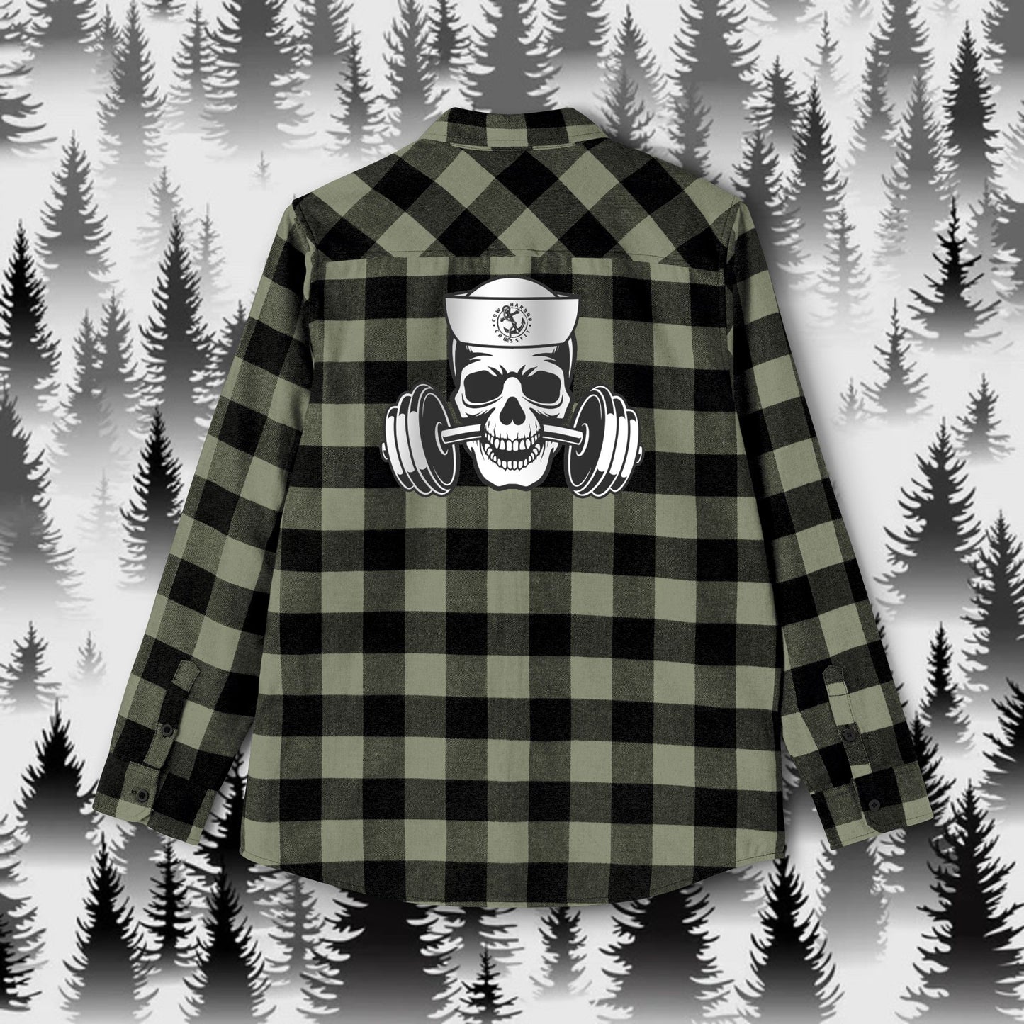 CHCF Skull Flannel