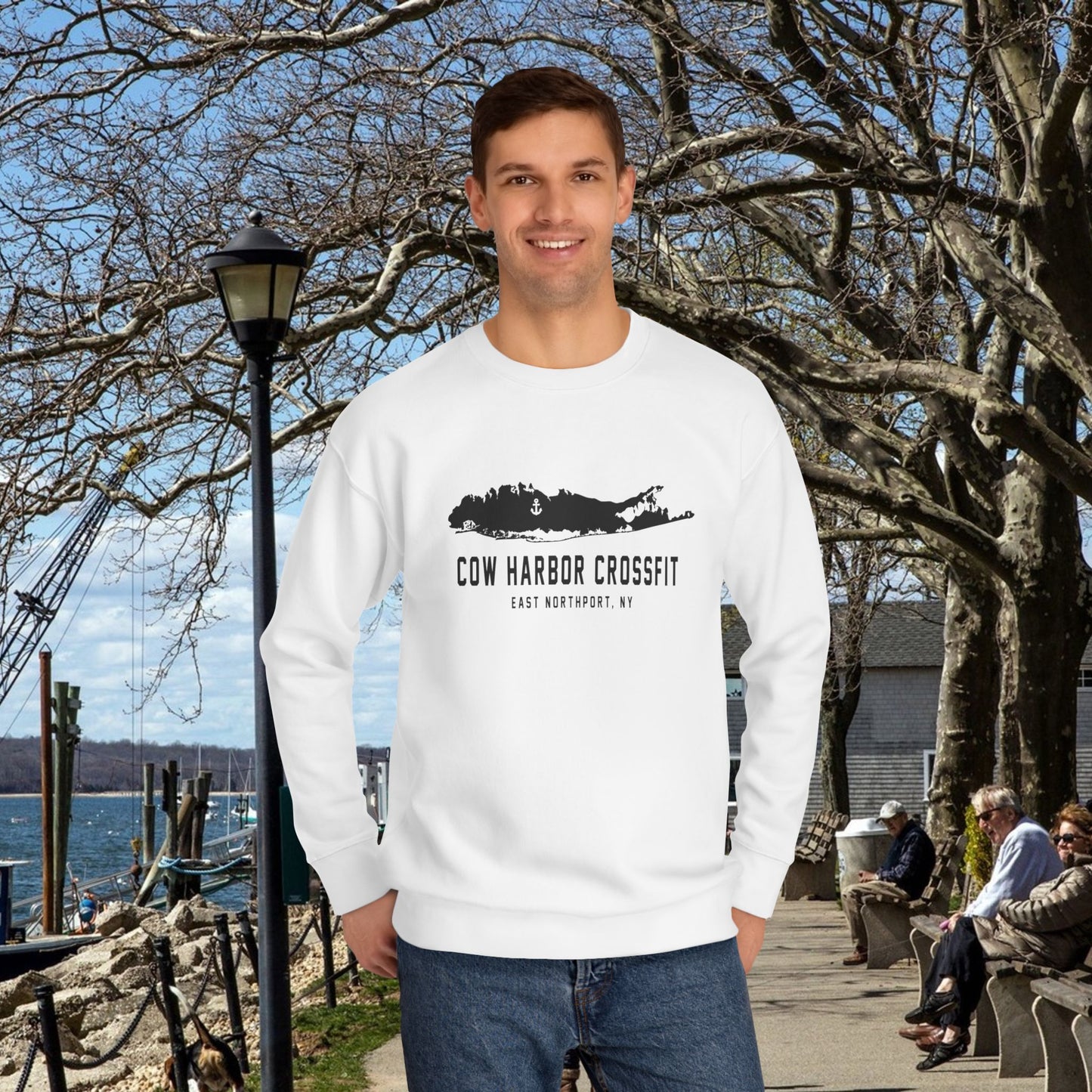 Harbor Island Crew Sweatshirt