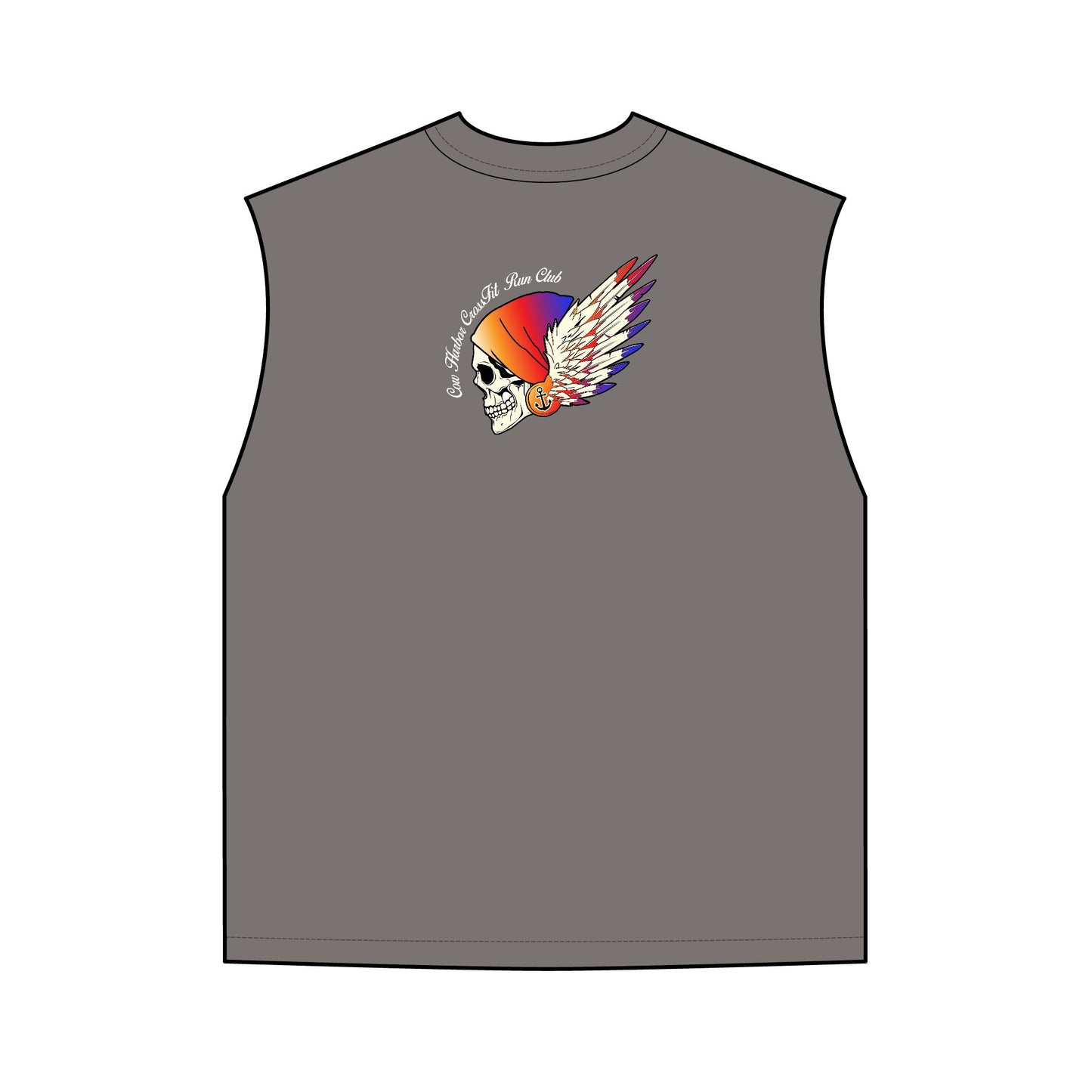 Run Club Vintage Graphic Tank Top