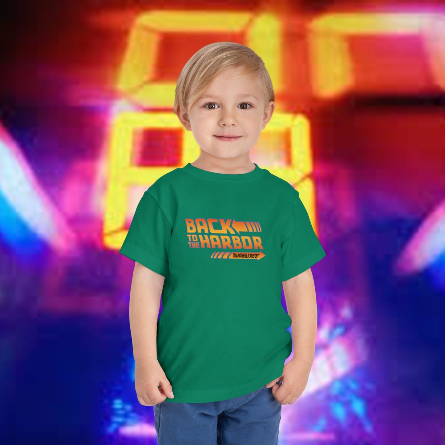 Retro Toddler Tee - Back to the Harbor
