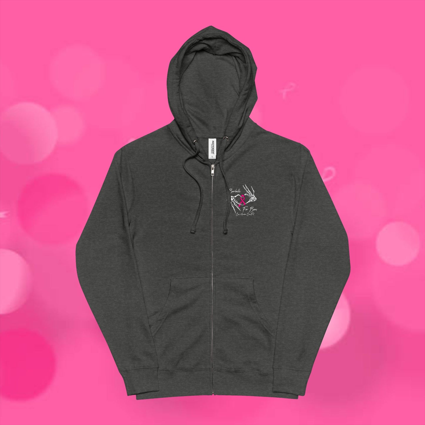 Barbells for Boos Skull Zip Up 2025