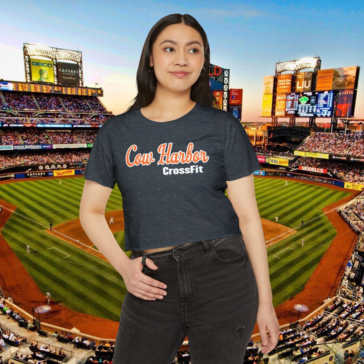The Grand Slam Womens Crop