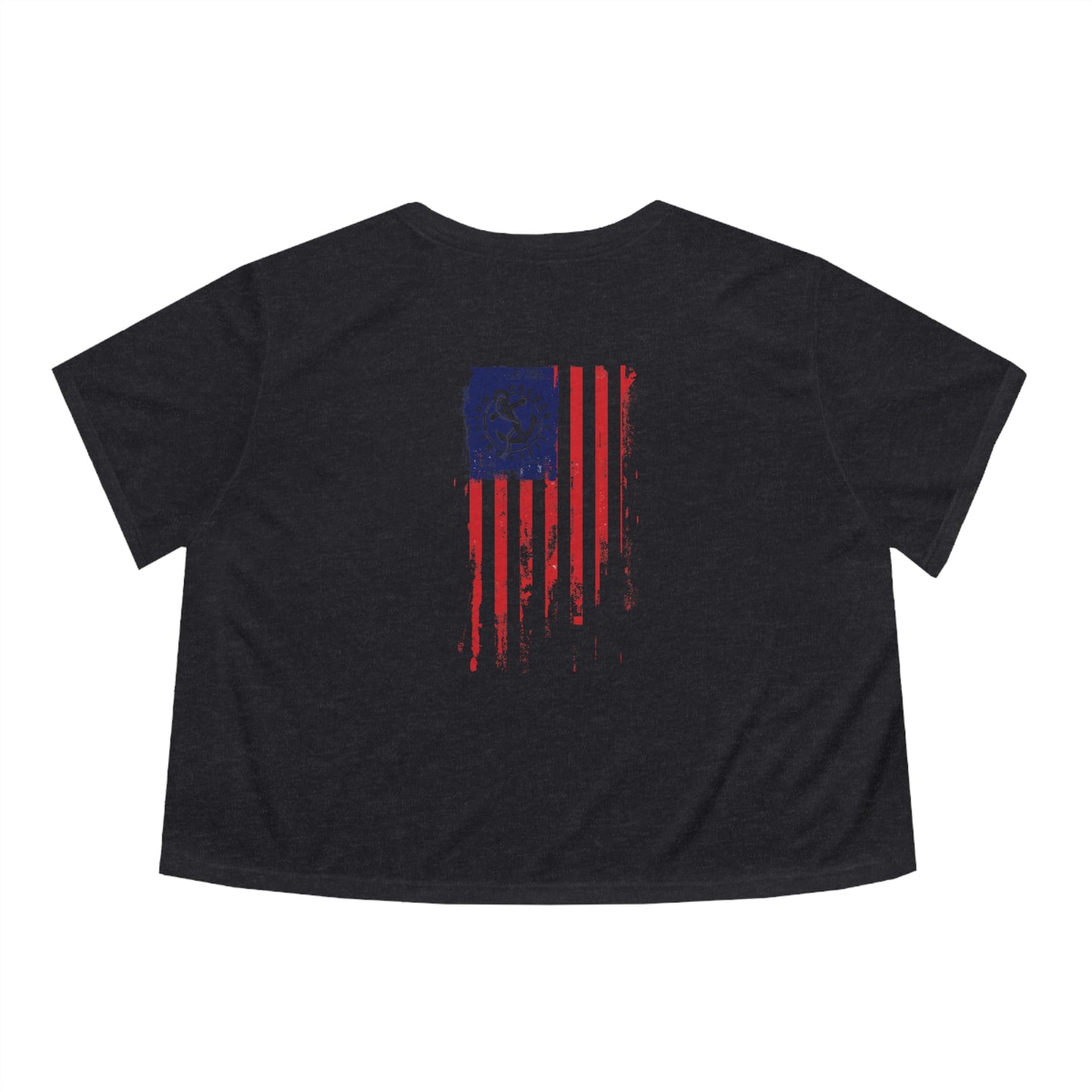 The 2024 Patriot Women's Flowy Cropped Tee