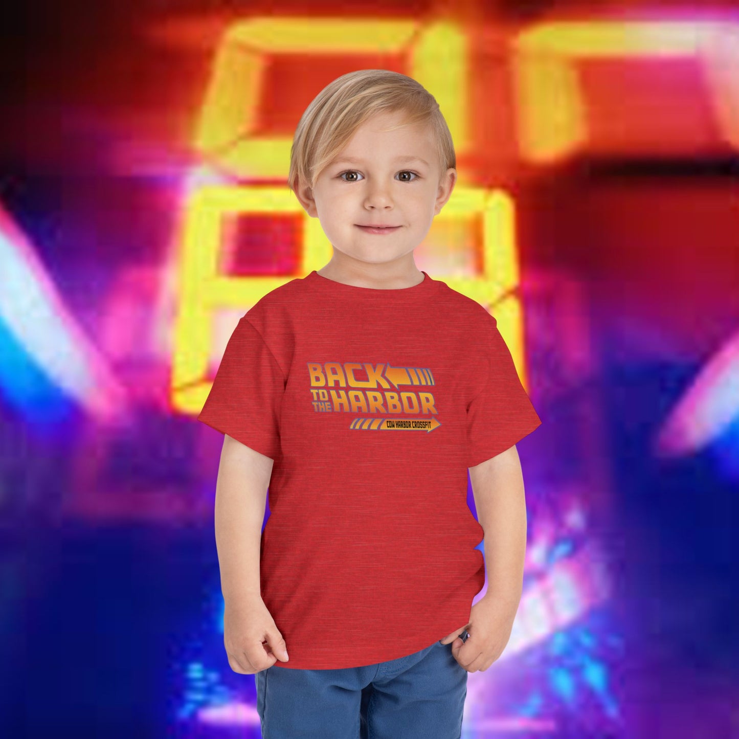 Retro Toddler Tee - Back to the Harbor