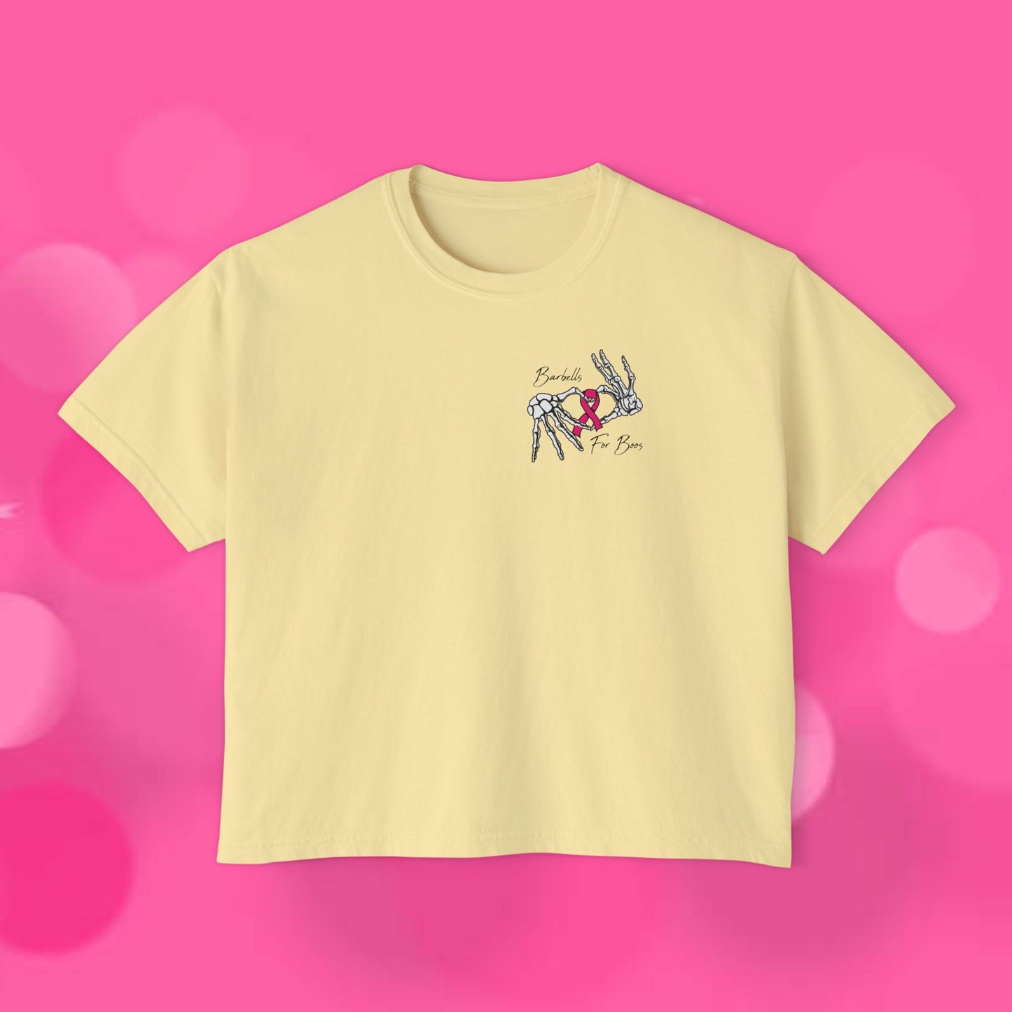 Barbells for Boos Women's Boxy Tee 2025