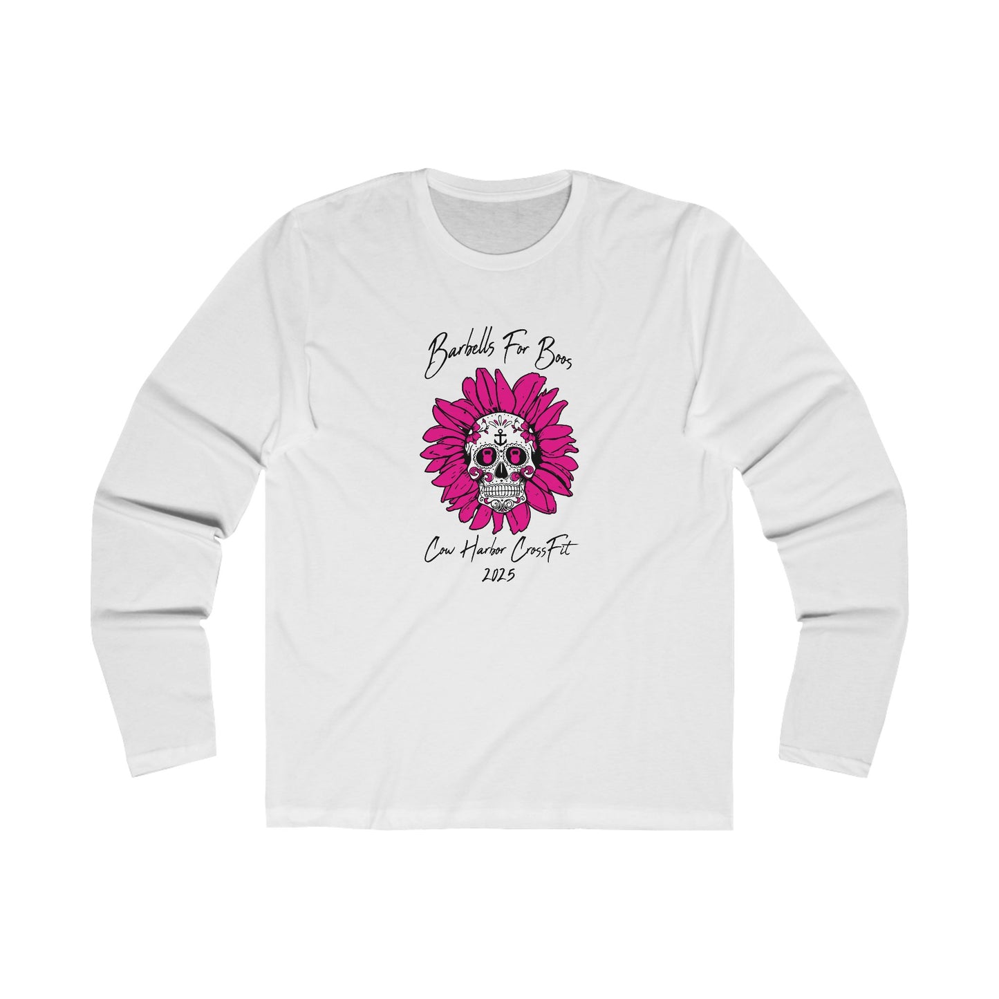 Barbells For Boos Long Sleeve Skull Tee 2025