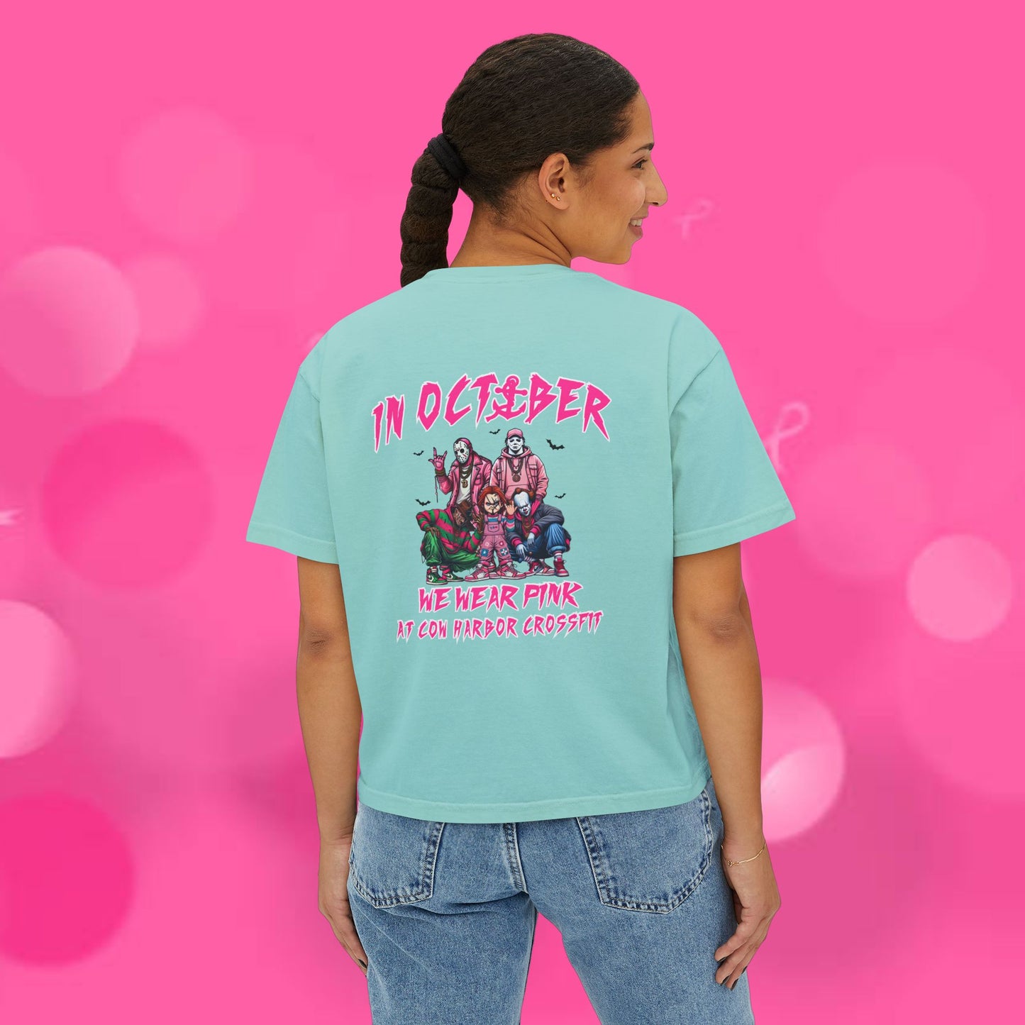 Barbells for Boos Women's Boxy Tee 2025