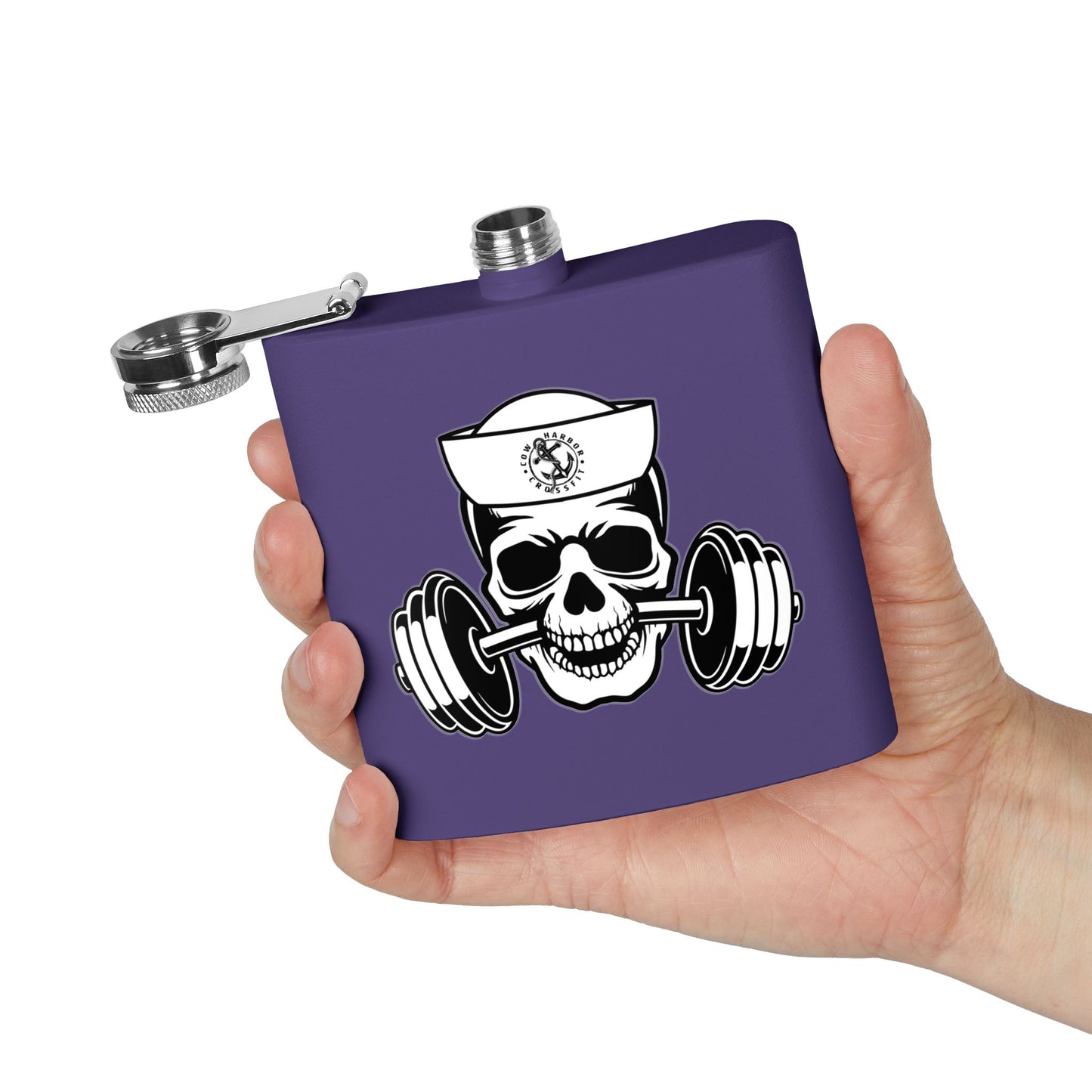 CHCF Stainless Steel Skull Flask