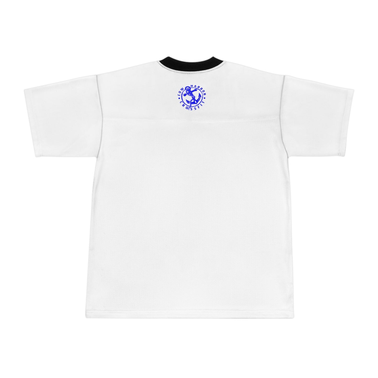 Bleed Blue Football Jersey in White