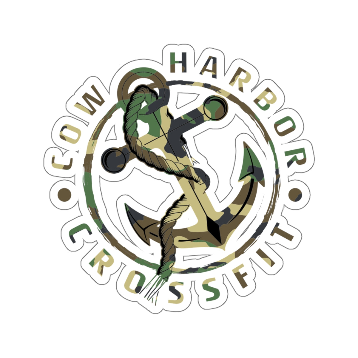CHCF Camo Sticker