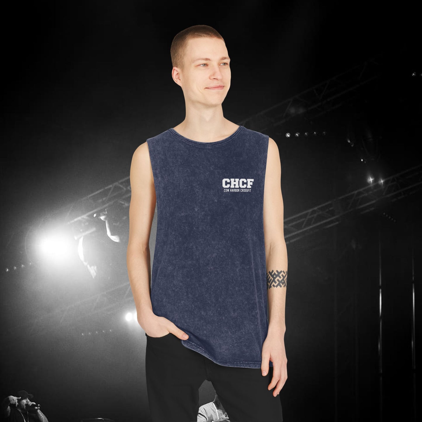 Lift Off Stonewash Tank Top