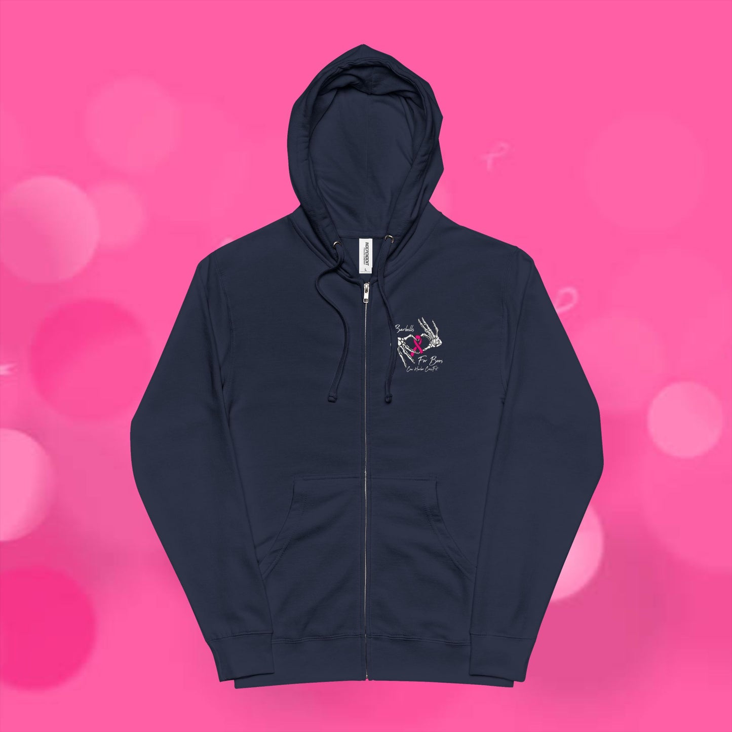 Barbells for Boos Skull Zip Up 2025