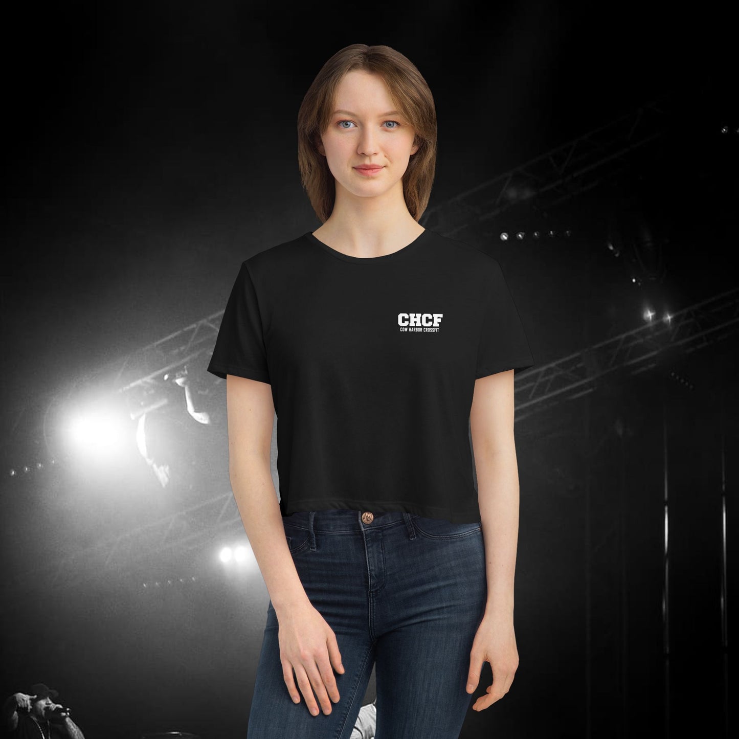 Lift Off Women's Flowy Cropped Tee