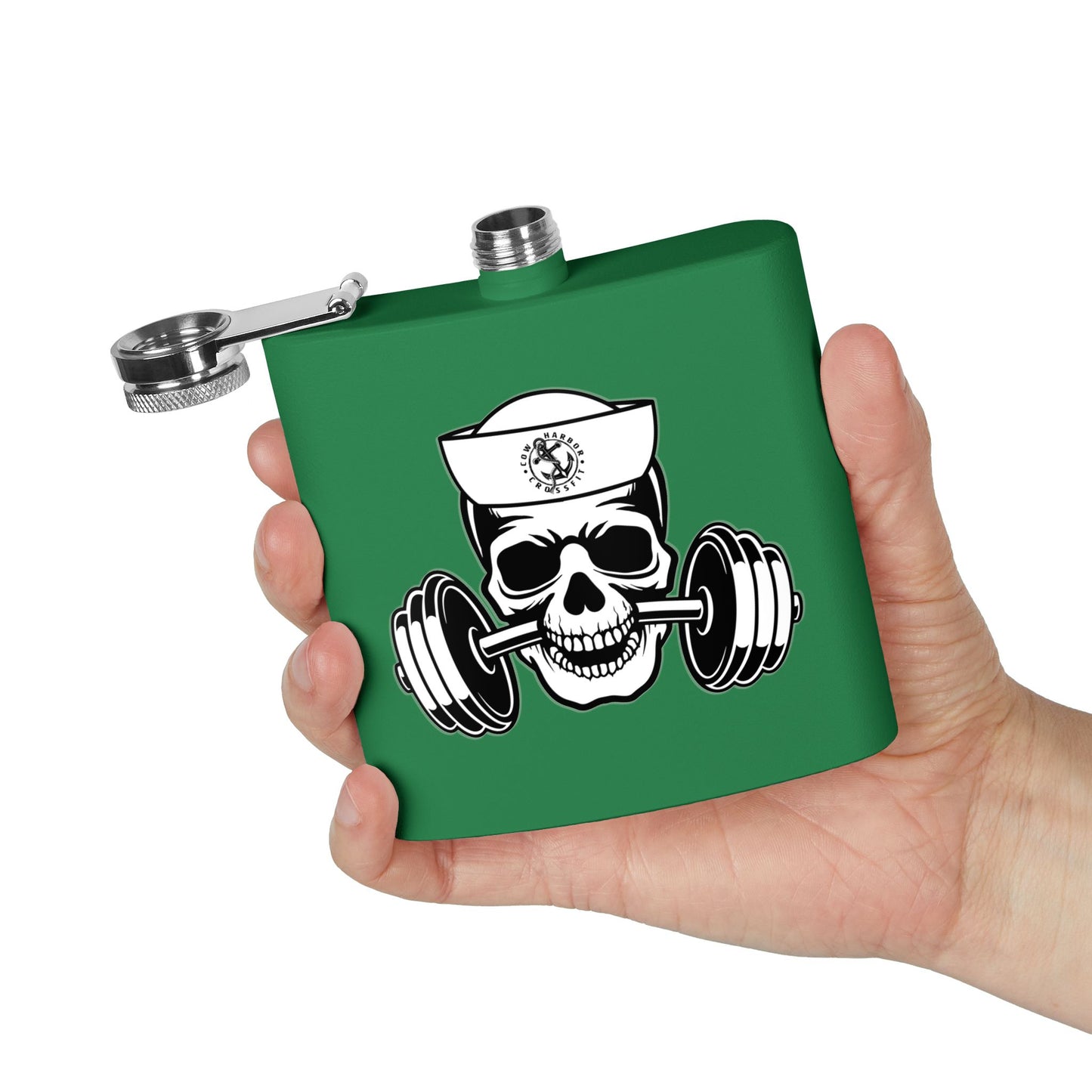 CHCF Stainless Steel Skull Flask