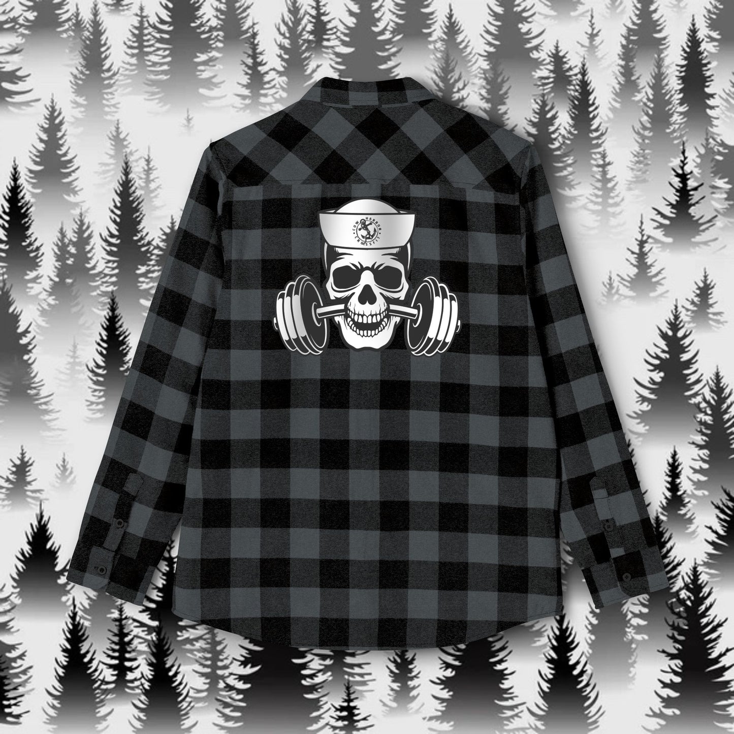CHCF Skull Flannel