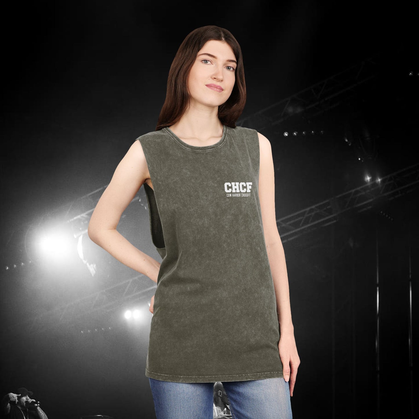 Lift Off Stonewash Tank Top