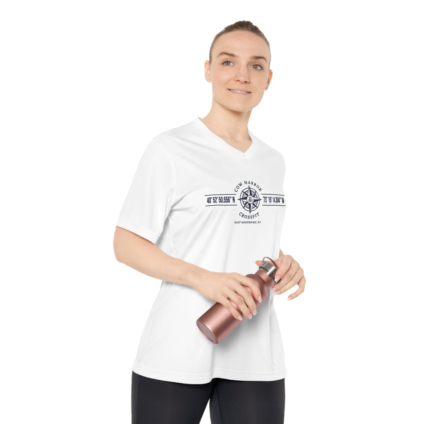 Women's CHCF Run Club Performance V-Neck