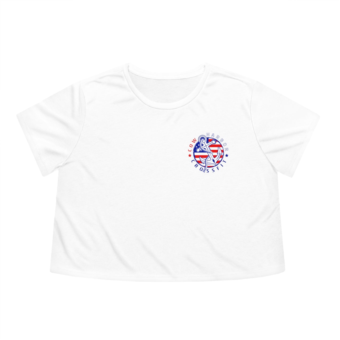 The 2024 Patriot Women's Flowy Cropped Tee