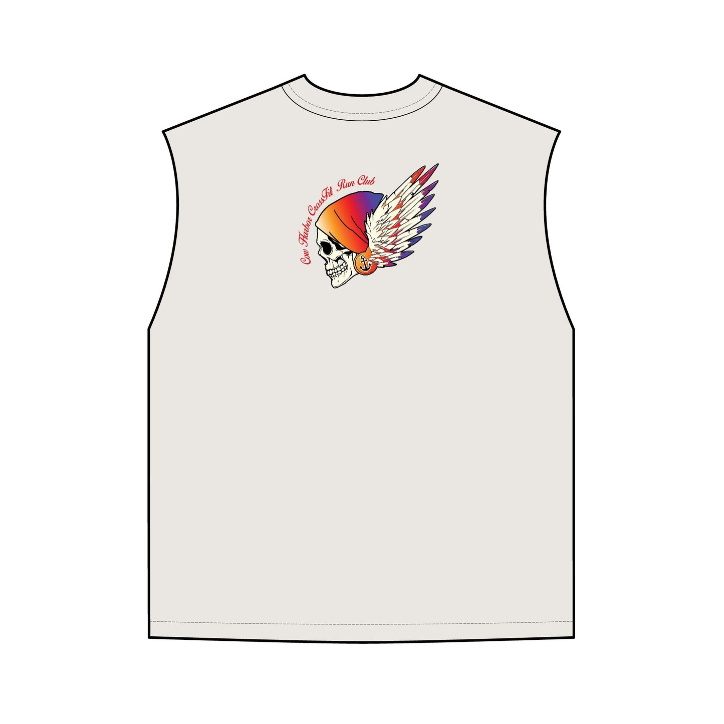 Run Club Vintage Graphic Tank Top