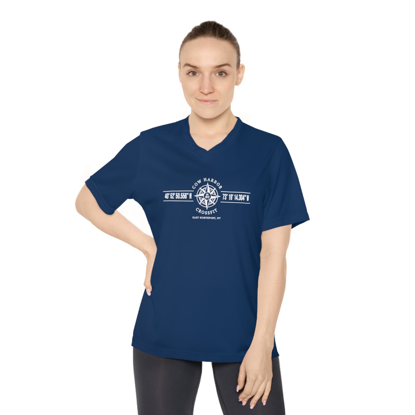 Women's CHCF Run Club Performance V-Neck