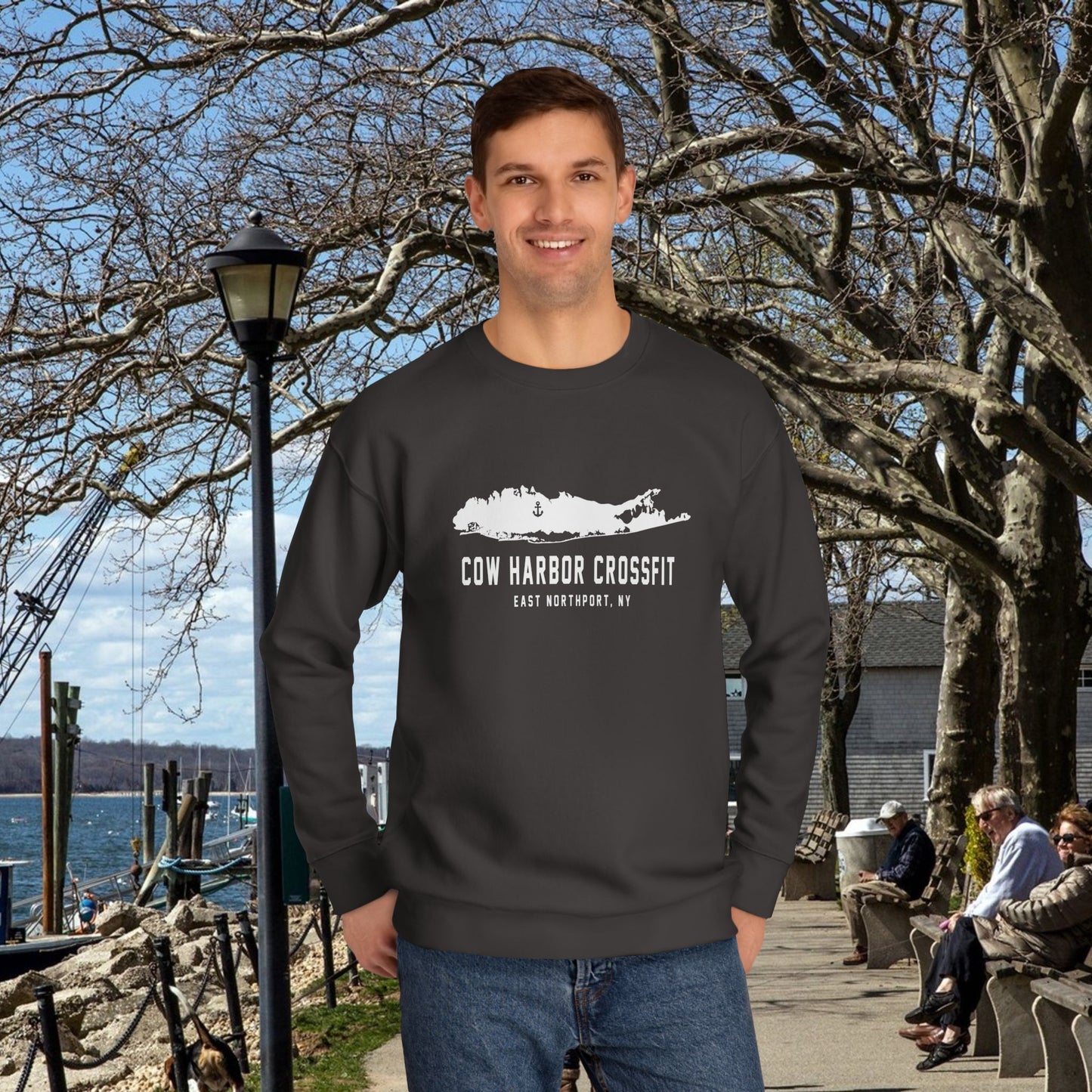 Harbor Island Crew Sweatshirt