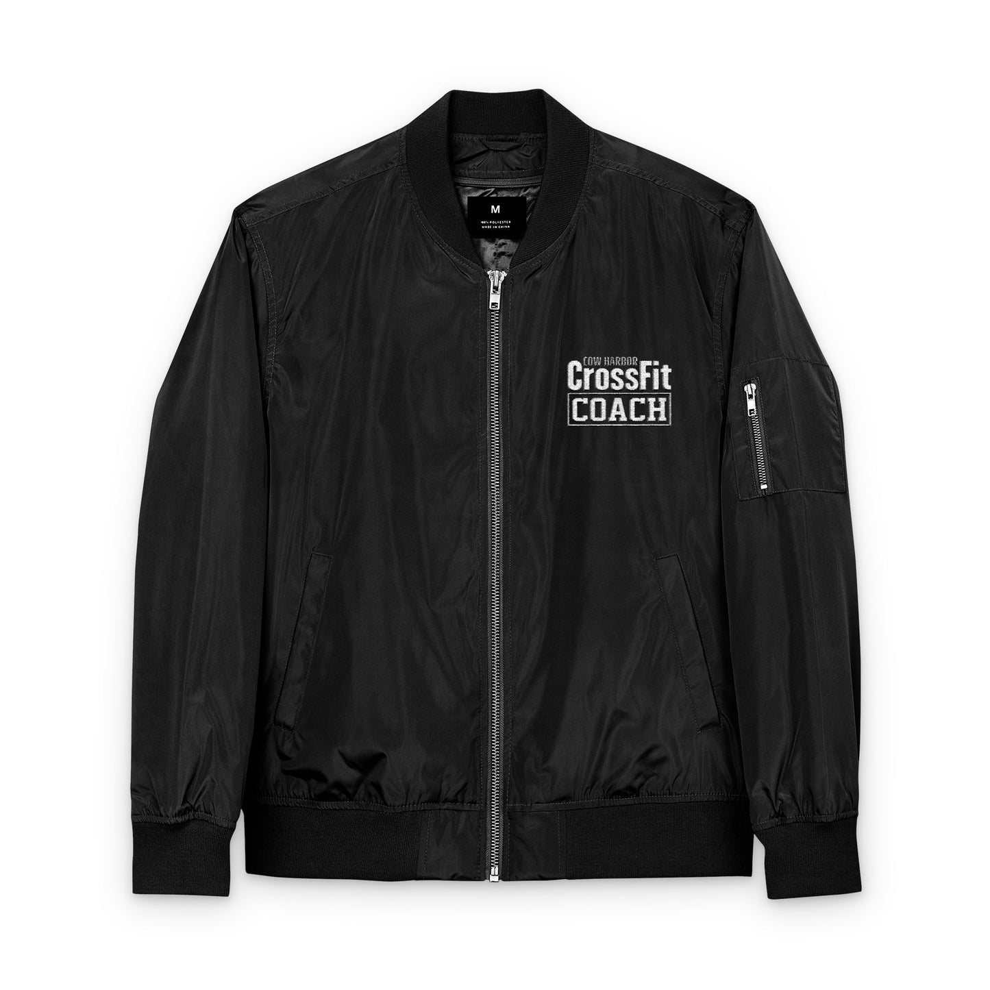 Embroidered Coach Bomber Jacket
