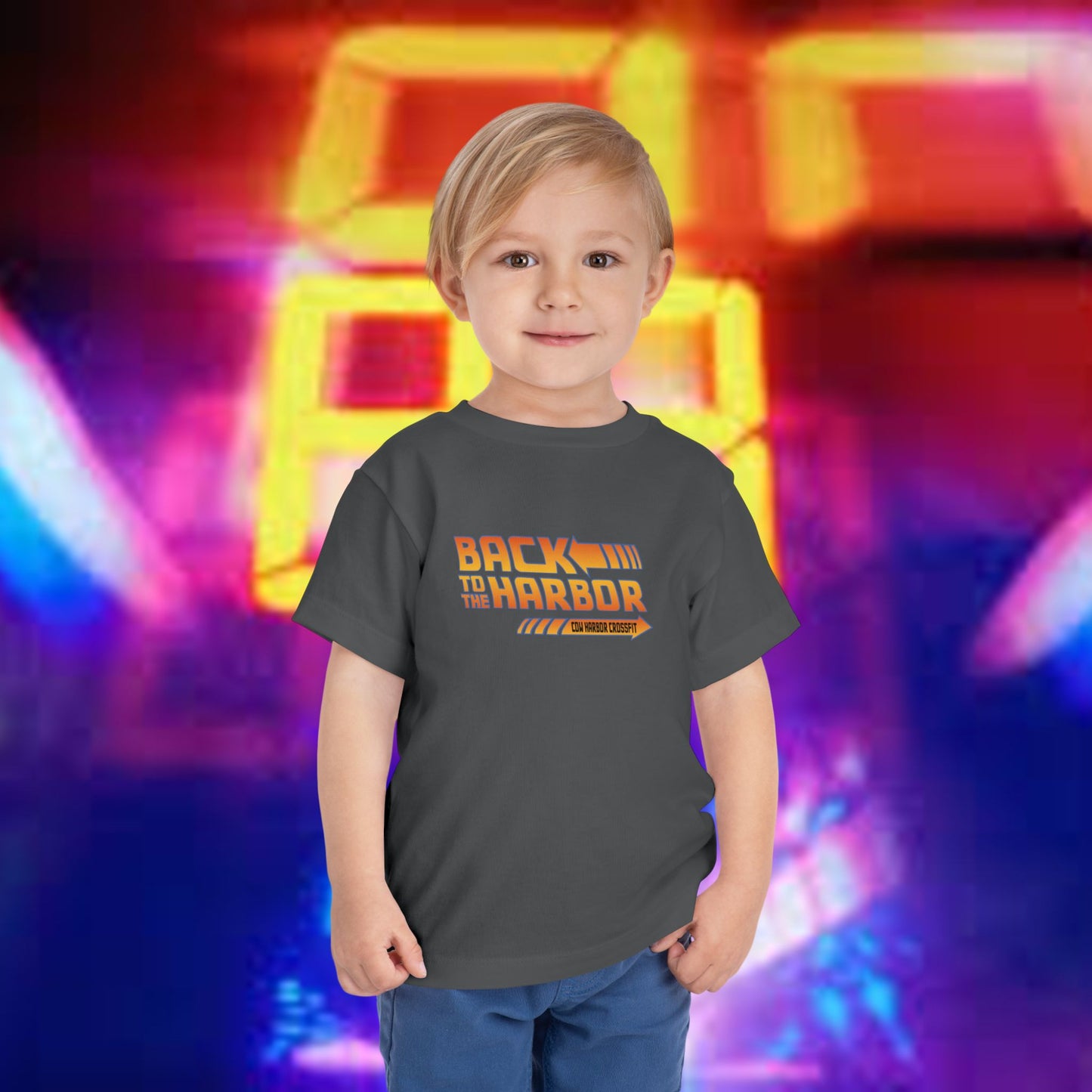 Retro Toddler Tee - Back to the Harbor
